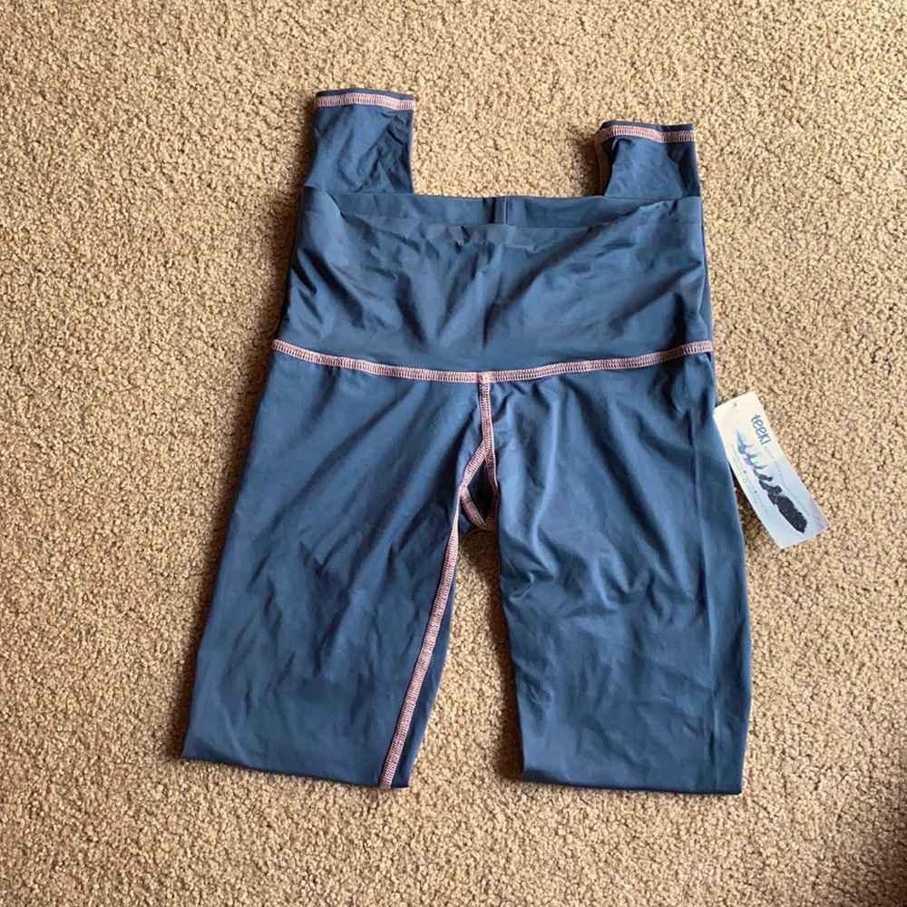 TEEKI yoga pants, brand new with tags- Grey